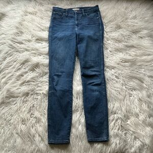 Madewell 10" High-Riser‎ Skinny Skinny Jeans